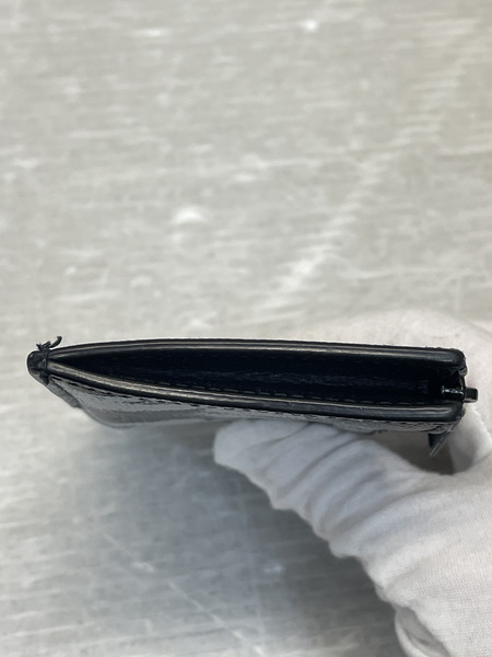 SAINT LAURENT パームツリー柄 フラグメントケース 黒[値下]