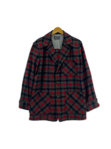 PENDLETON テーラードジャケット 50s チェック (S)