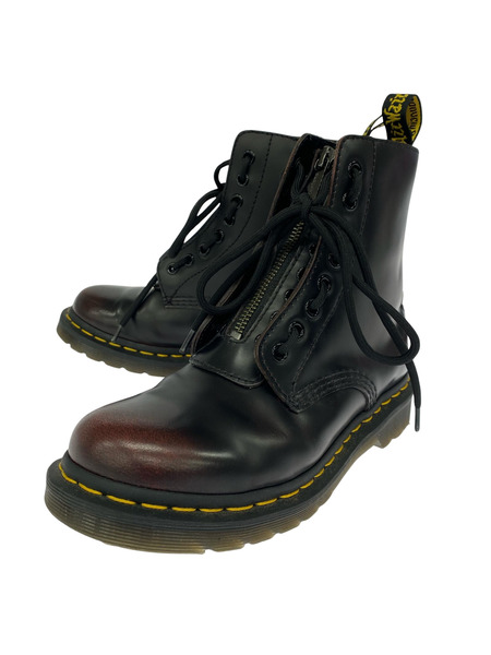 Dr.Martens ブーツ 1460 PASCAL FRONT ZIP CHERRY RED (6)[値下]