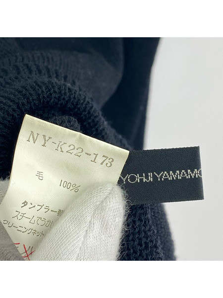 Yohji Yamamoto ジレ・ベスト NOIR ニットベスト ドット