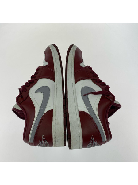 NIKE スニーカー Air Jordan 1 Low Bordeaux 27.5