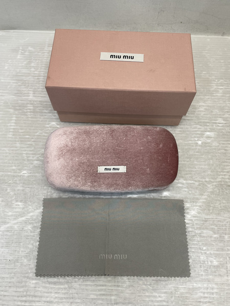 miu miu VMU 11X ハーフリム クリングス 眼鏡フレーム 54□17
