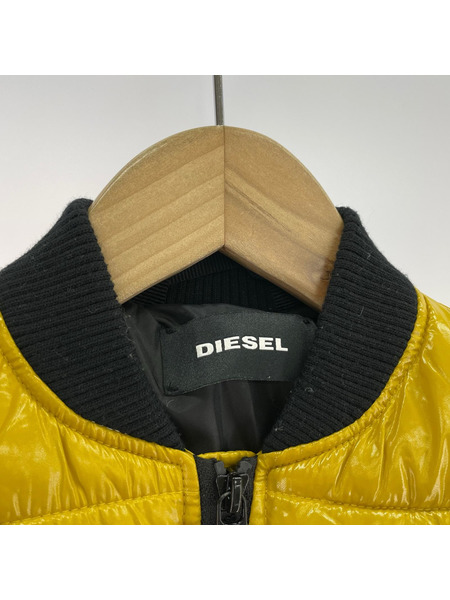 DIESEL キッズ衣料 ダウンジャケット (4) イエロー