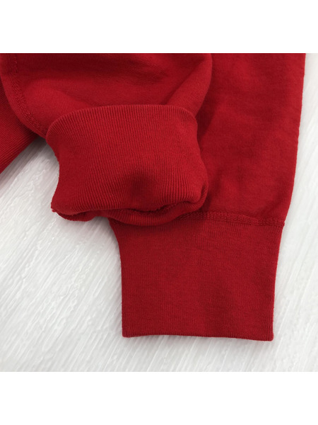 Supreme Box Logo Fooded Sweatshirt RED (M)[値下]