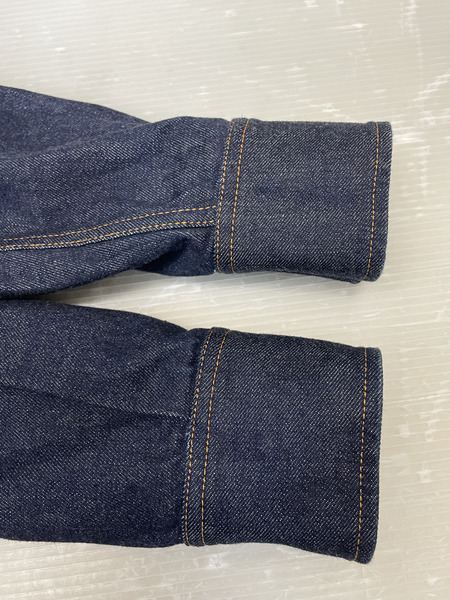 S.Ferragamo DENIM SHIRT デニムシャツ M インディゴ 144284 780577[値下]