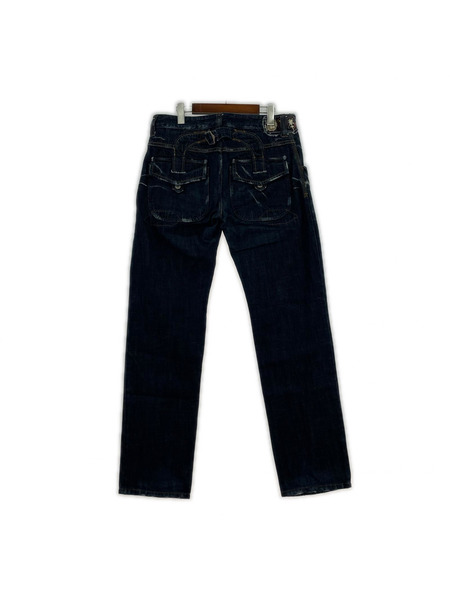 MARITHE + FRANCOIS GIRBAUD デニム・ジーンズ ギミック ローライズ デニム 青[値下]
