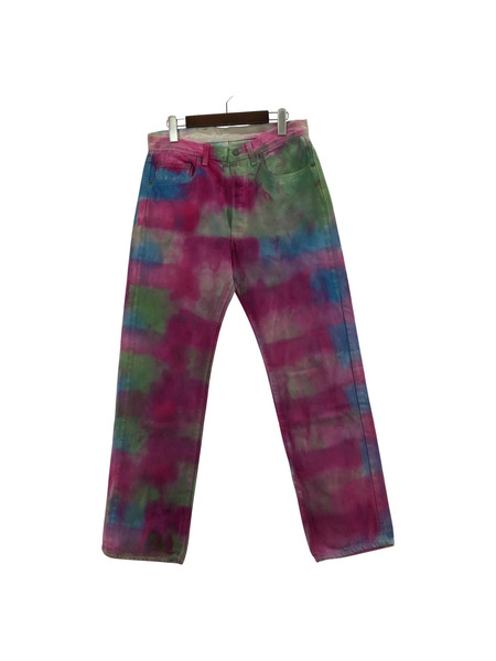 Levi's デニム・ジーンズ 80s- tie-dye denim pant[値下]
