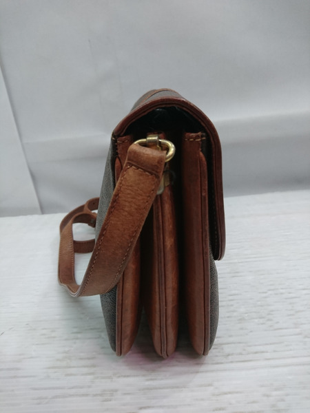 OLD CELINE マカダム柄 ショルダーバッグ MO7
