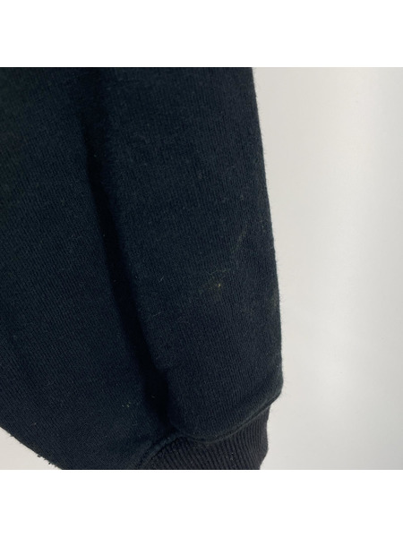 TIGHTBOOTH パーカー(ジップアップ) アートプリント 黒(XL)