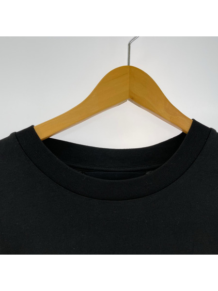 MONCLER 長袖Tシャツ・カットソー カラフルロゴ ブラック(XL)