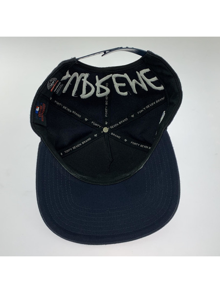 Supreme キャップ x 47 NY Yankees 5パネル