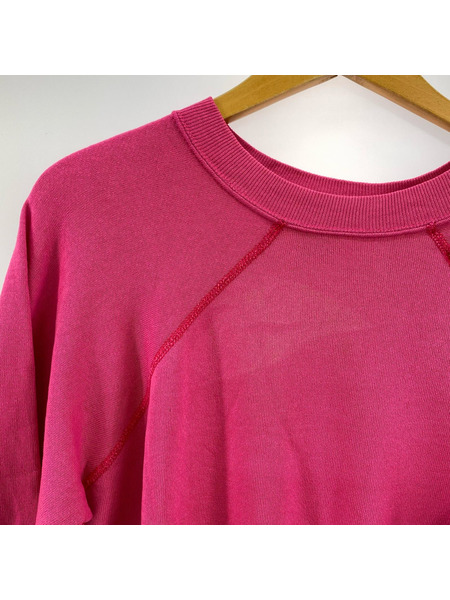 スウェット・トレーナー pannill 70s~80s スウェット ピンク (XL)