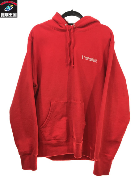 19fw supreme 1-800 Hooded  Sweatshirt