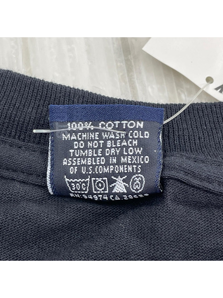 STUSSY　紺タグ　STAY DOWN Tシャツ　ブラック　XL