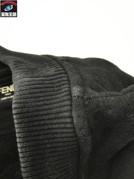 FENDI ロゴスウェット 黒(S)