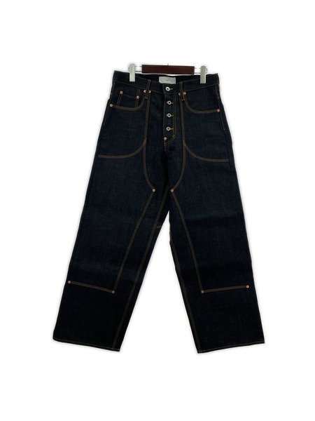 SUGARHILL クラシックデニムダブルニーパンツ RIGID INDIGO