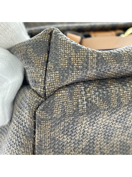 MICHAEL KORS リュックサック・バックパック SLATER XS CNV MSGR BACKPACK 茶
