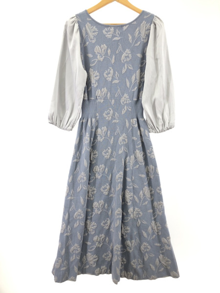 JILL by JILLSTUART ニットジャガードワンピース フラワー[値下]