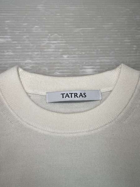 TATRAS RABBA ロゴニット 02 アイボリー