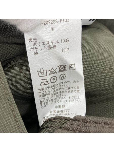 TTT_MSW 22SS ブーツカットパンツ M ブラ[値下]