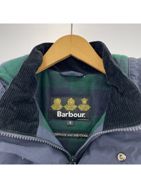 Barbour NAUTICAL TIREE JACKET フーデッドジャケット S ネイビー