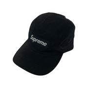 Supreme WAXED COTTON CAMP CAP BLACK