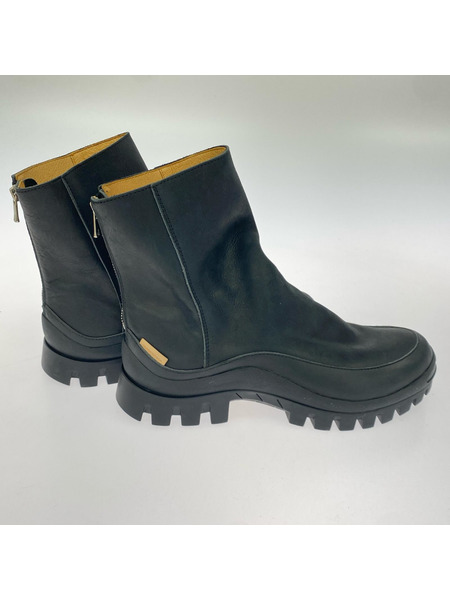 Hender Scheme ブーツ xu-s-bzp back zip