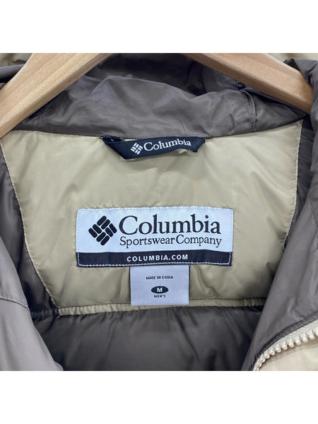 Columbia ダウンジャケット ダウンジャケット M ベージュ