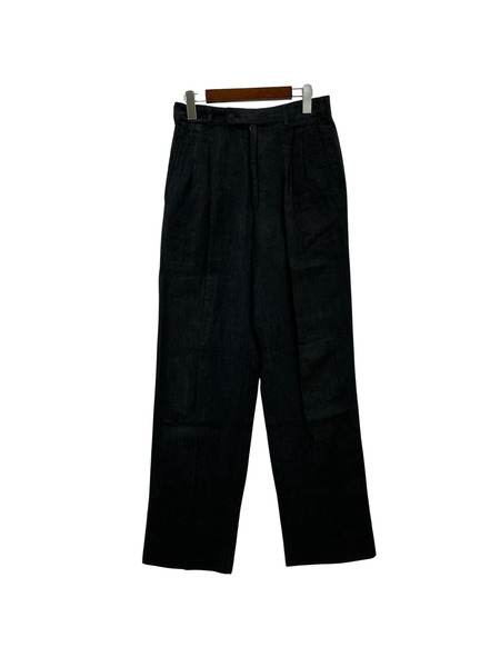 COMME des GARCONS HOMME 80s デカオム 2タック リネンスラックス S