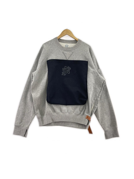 SUNSEA エコバッグスウェットシャツ
