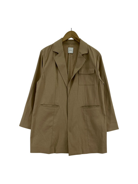 AMERI テーラードジャケット・ブレザー LITTLE LINEN OVER JACKET/リネン混