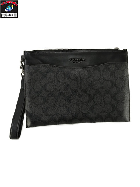 COACH ハンドバッグ モノグラム　クラッチバッグ　91285[値下]