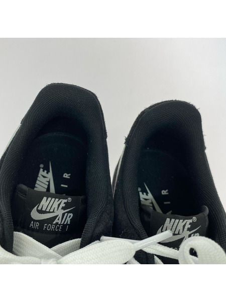 NIKE スニーカー AIR FORCE 1  ガムソール  ブラック