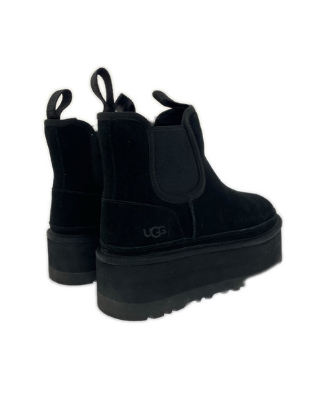 UGG ブーツ NEUMEL PLATFORM CHELSEA 黒 (25.0)