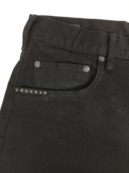 HYSTERIC GLAMOUR パンツ ×MINEDENIM Denim Pants BLK W35