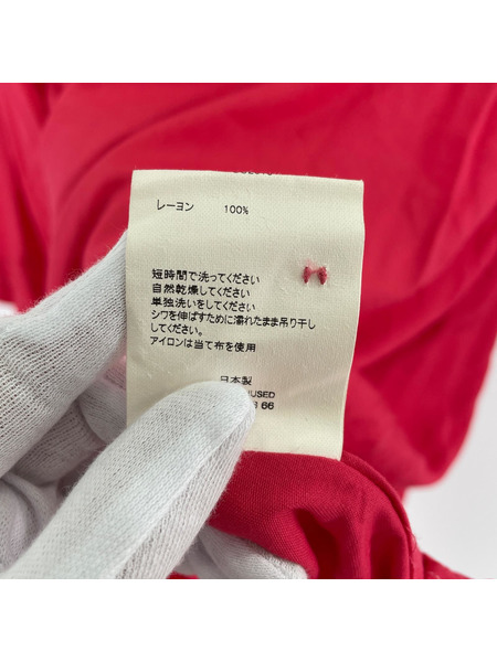 UNUSED 半袖シャツ 21SS Rayon Open Collar Shirt 2 US2013