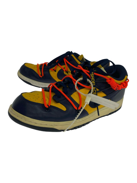 NIKE スニーカー × Off-White Dunk Low LTHR(27.5)