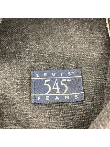 00s　Levi's　545　ブラックワイドデニムパンツ　