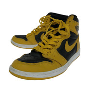 NIKE スニーカー air jordan1 retro high OG イエローブラック (26)