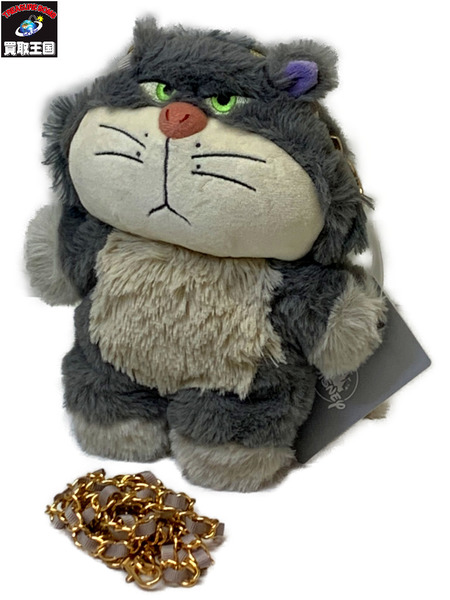 ディズニー ルシファー ポシェット Plush Pochette タグ付き Disney シンデレラ Lucifer