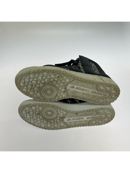 ADIDAS×JEREMY SCOTT スニーカー レターズ ハイカット 28.0 ブラック