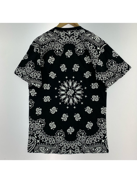 Supreme 半袖Tシャツ・カットソー ペイズリー 黒
