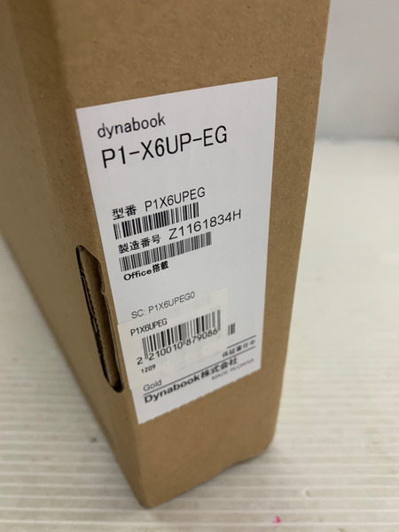ノートPC dynabook X6 P1X6UPEG