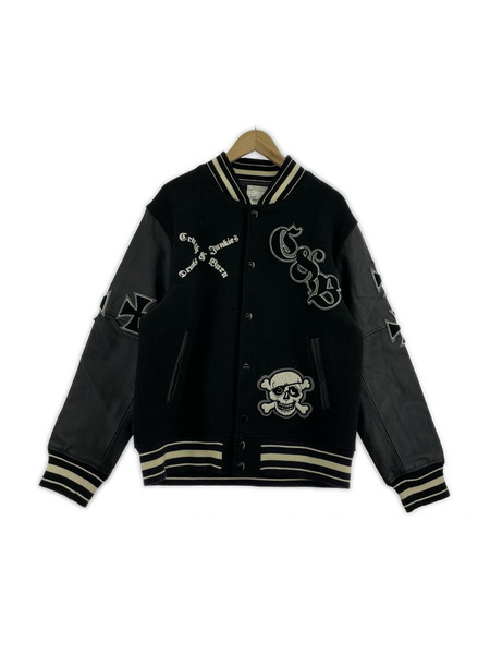 HOUSTON ブルゾン・ジャンパー HOUSTON スタジャン スカル