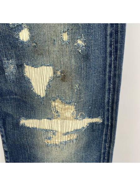 HYSTERIC GLAMOUR デニム・ジーンズ ダメージ 32