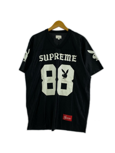Supreme×Playboy 14SS Football Top L ブラック