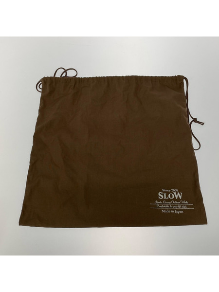 SLOW レザーショルダーバッグ