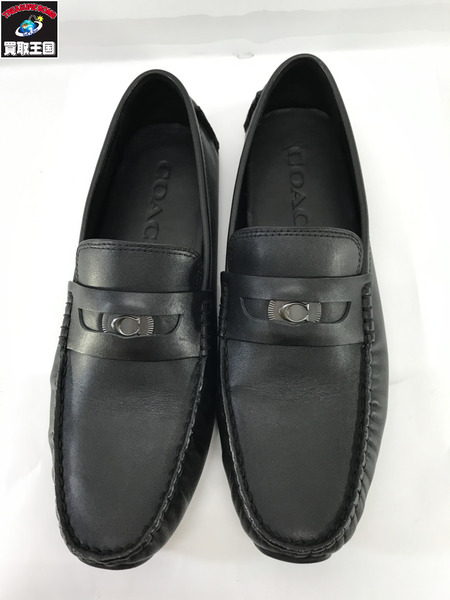 COACH コインローファ 黒 (27.0cm)