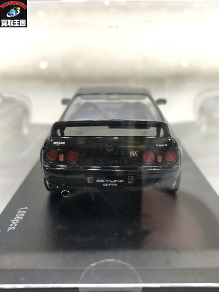 京商 1/43 日産 スカイライン GT-R BNR32 VスペックII ブラックパールメタリック