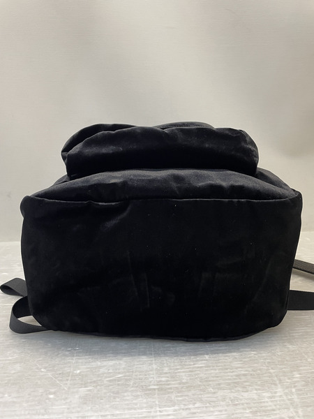 Supreme 25AW Velvet Backpack Black バックパック 黒